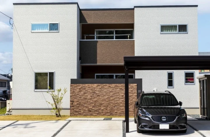 高性能な防犯カメラが駐車場の安全を確保の画像