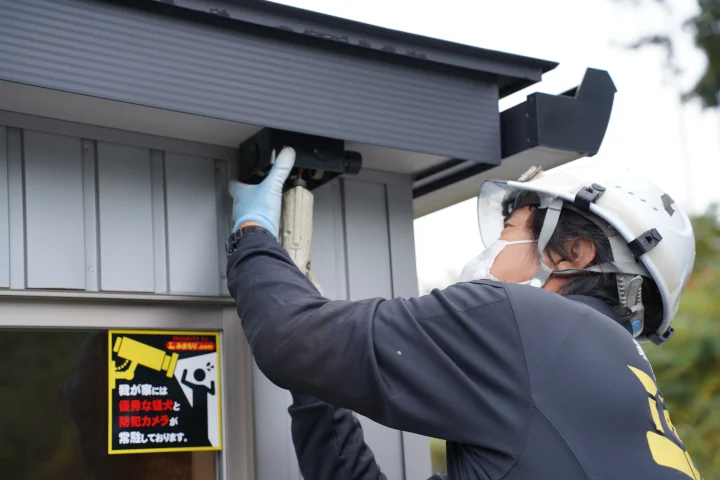 岐阜県・愛知県の防犯対策での防犯カメラ設置
